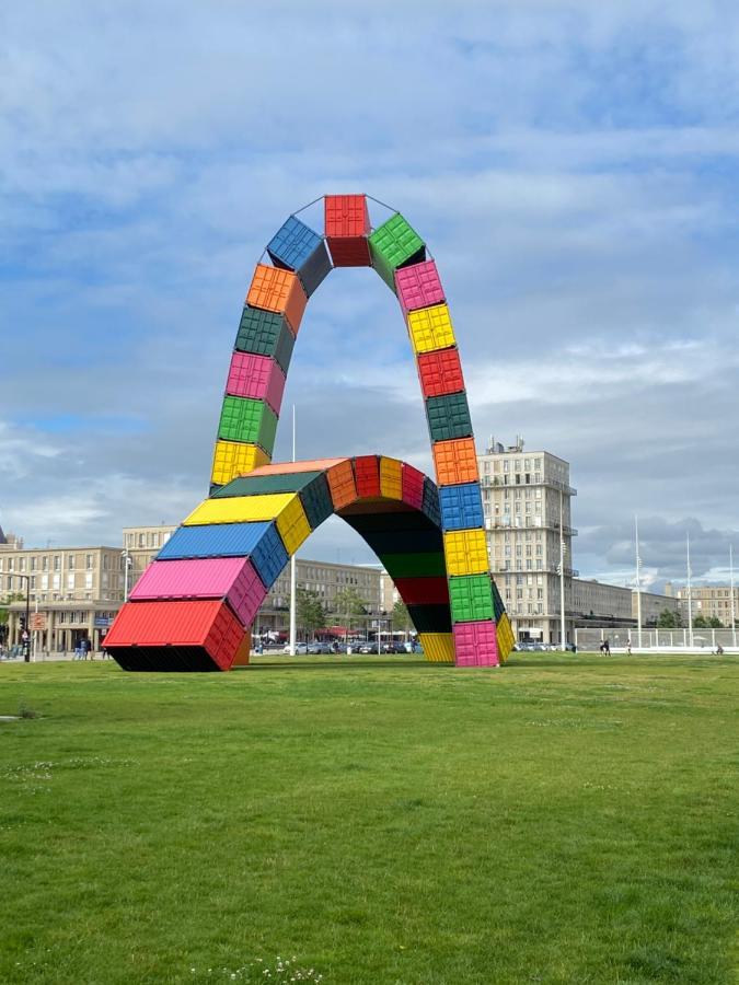 Vivez Le Centre Ville A La Plage - Balcon Le Havre Exterior foto